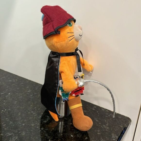 Glove Puppet Puss and Boots and 4 Finger Puppet Set - Size 13” - Picture 6 of 9